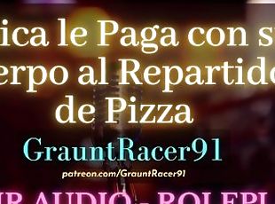 Chica es Penetrada por el Ano por un Repartidor de Pizza - ASMR Audio Roleplay