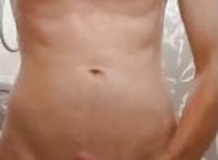 Big Dick Solo Horny Guy edging masturbation day 3 cum denial