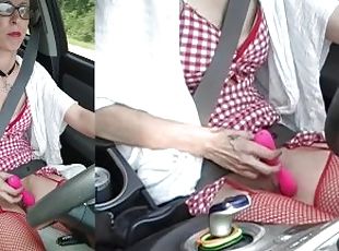 Masturbation in Car