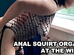 hårete, orgasme, squirt, amatør, anal, milf, rumpehull, røff