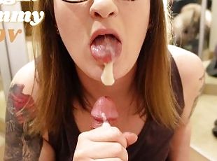 Convinced The Innocent Shy Girl To Suck My Dick In Public Mall