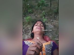 Today Exclusive- Desi Village Girl Out Door Pussy Fingering By Bf