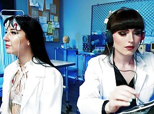 Saucy shemale doctor rimming alt dark hair