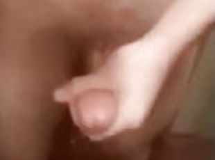 Cumshot Infront of mirror