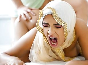 Muslim Cutie With Juicy Tits Babi Star Bends Over And Takes Fat Cock In Her Ass - Hijab Hookup