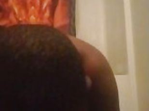 POV:blk son sucks white daddy's dick ! SHOWER TIME