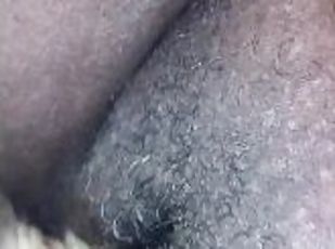 orgasmo, amateur, negra-ebony, juguete, regordeta, cabalgando, consolador, a-solas