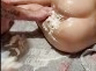 Squirty Cream Fun While Squirting!