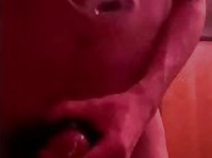 drinking my squirt from anal vibrator