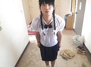 asiático, na-rua, público, aluna, transsexual, amador, anal, pénis-grande, adolescente, japonesa