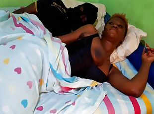 Horny Black Milf With A Huge Ass Sucks And Fucks A Big Dick