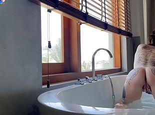 Marseline Top Masturbation In The Bathtub 2 In One + Bonus Nigonika Best Porn 2023