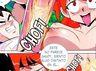 Vegeta folla con una real pelirroja tetona - dragon ball hentai