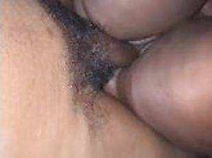 Black BBW squirting on my dick