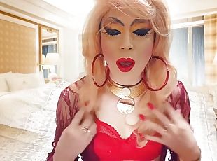 SISSY NICLO - SHEMALE - TRANSGENDER - HOT MAKEUP DIRTY SLUT I WANT BLOWJOB