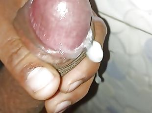 Smega milky cock rubbing and  lodded cumshot 
