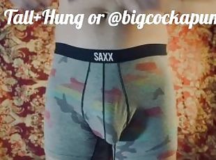 Big Cock Underwear Try-on / Pumping!!