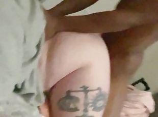 watch me cum on his bbc!!