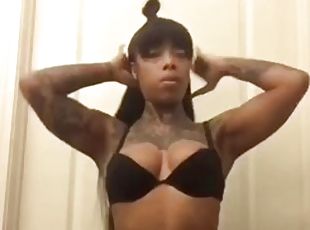 Moneii Juicy Tattooed Booty Compilation