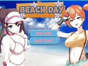 BEACH DAY WITH MISTY AND ROSA