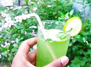 Raw mango virjin mojito