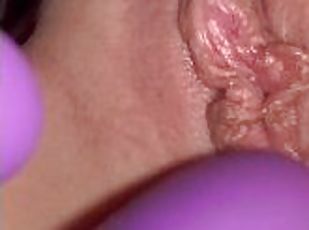 Watch my Soaking wet pussy cum using a vibrator