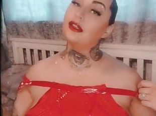 BBW WEARING PVC