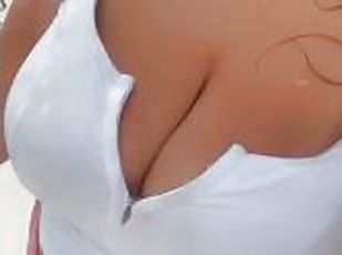 Big Tits bouncing on sexy Latina
