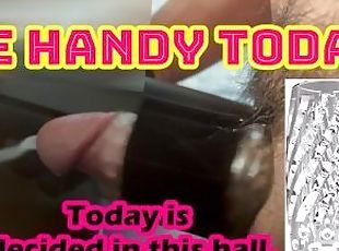 The Handy. Don't let the video go through this hole, move the piston at maximum speed