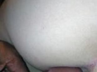 My Little slut lets me cum in her ass