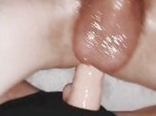 hard fucking my boyfriend in the ass with a huge penis orgasm in the middle of the night