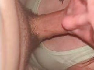 Wife sucks my cock sloppy