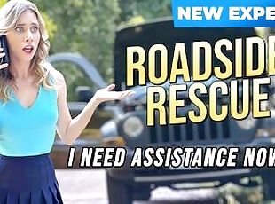 Concept: Roadside Rescue by TeamSkeet Labs feat. Anya Olsen - Stranded Teen Fucks A Filthy Stranger