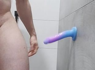 banhos, masturbação, swingers, amador, anal, pénis-grande, brinquedo, dildo, chuveiro, pénis