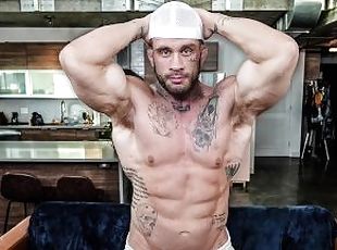 GUY SELECTOR - Cum Interact With Davin Strong, The Fuckable BodyBuilder