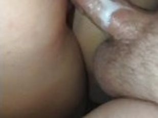 pekpek-puke-pussy, asawa-wife, baguhan, ina-nanay, pagkaisahan, creampie, doble, tamod