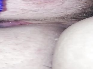 Daddy licking his load out of my pussy