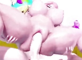 Futa Futanari Anal Gangbang DP and Huge Cumshots 3D Hentai