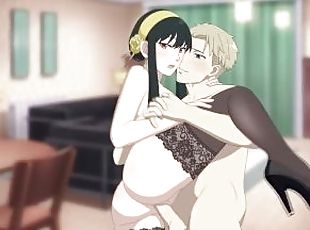 aasialainen, masturbaatio, milf, japanilainen, käsihomma, pilluuntulo, vakoilu, perhe, anime, hentai