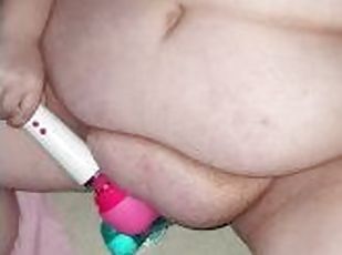 gorda, enorme, masturbación, coño-pussy, amateur, juguete, regordeta, regordeta-chubby, consolador, a-solas