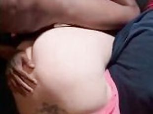 BBC pounding thick ass white booty