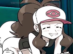 Hilda on the train is criticized in public Pokmon parody