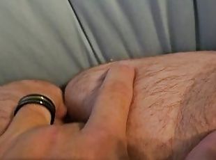 Jerking and finger in ass!