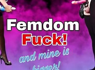 Femdom Fucking! Anal Pegging & Strap On Riding Tease & Denial Real Homemade Amateur Milf Stepmom