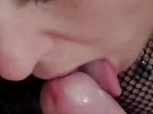 Vagina (Pussy), Amatir, Blowjob (seks dengan mengisap penis), Jenis pornografi milf, Pasangan, Kaki, Sudut pandang, Pakaian jaring ikan