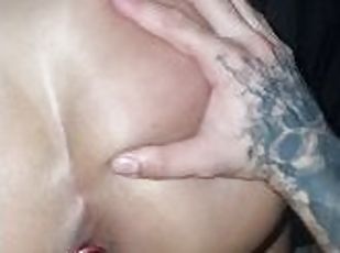 Anal plug fuck and removed